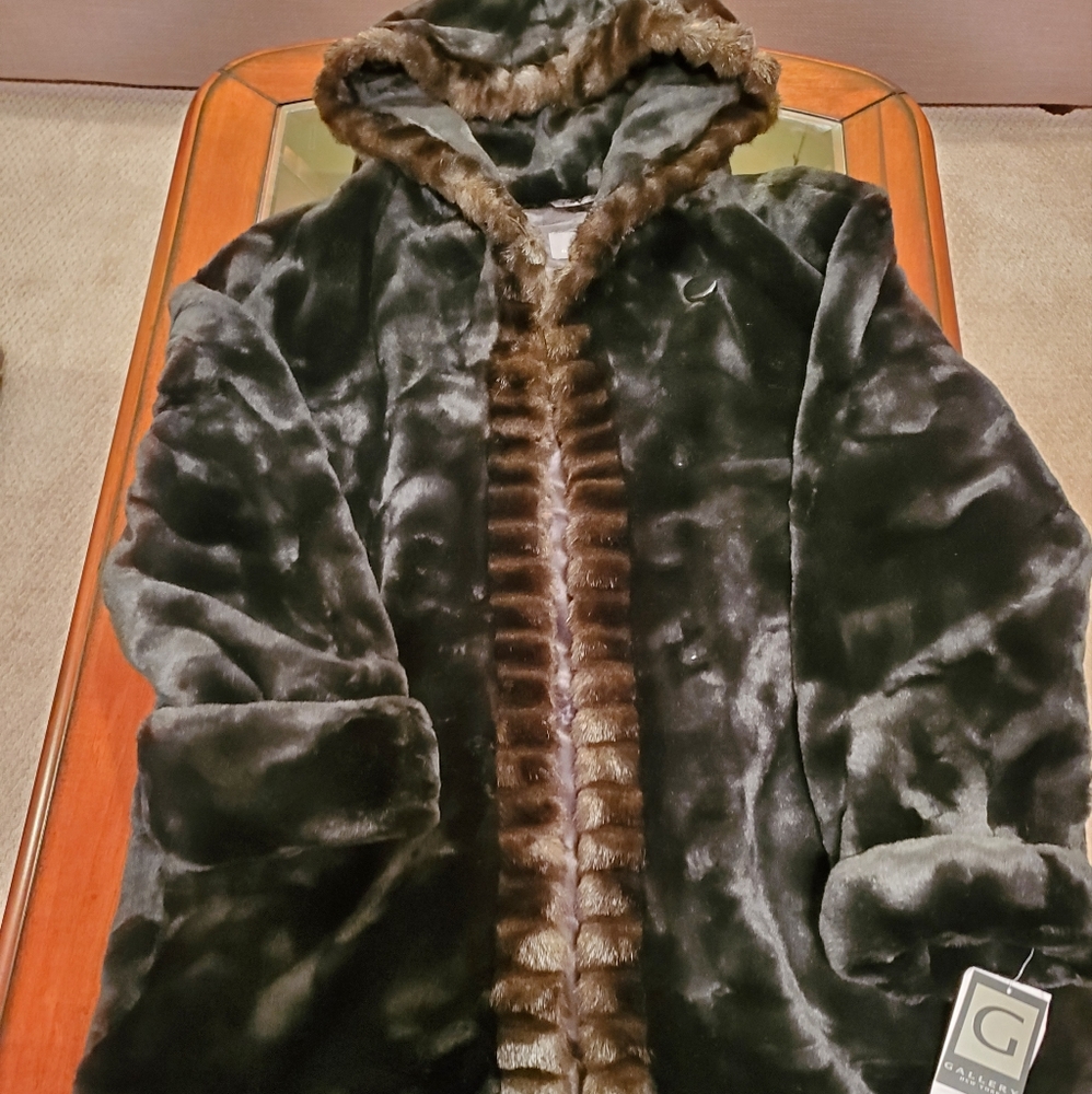 Woman's Faux Fur Coat